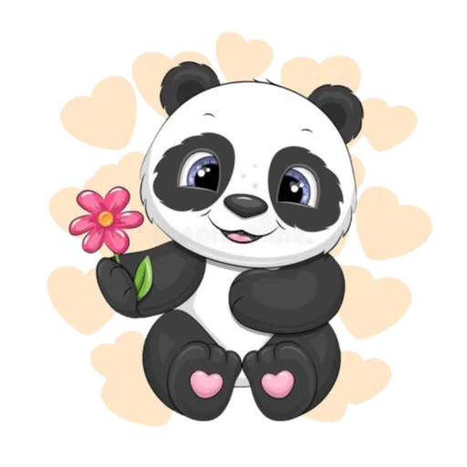 Panda Love | Sticker Maker